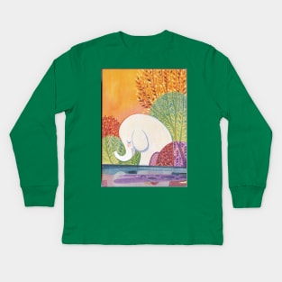 Elephant Kids Long Sleeve T-Shirt